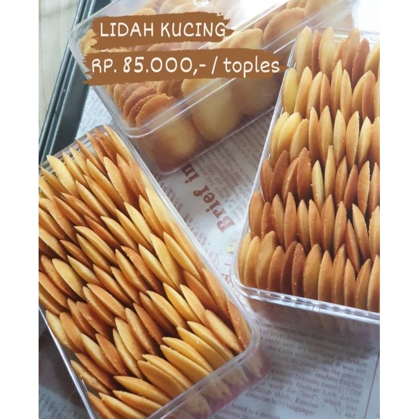 

Lidah Kucing Dapoerjgc Limited Edition
