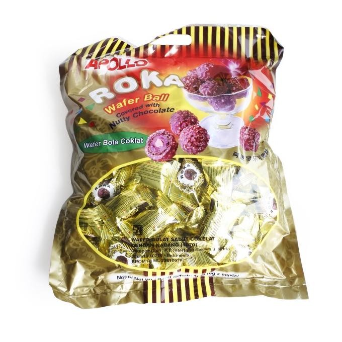 

New Roka Wafer Ball Isi 80 Pcs | Roka Original | Roka Coklat Promo Original
