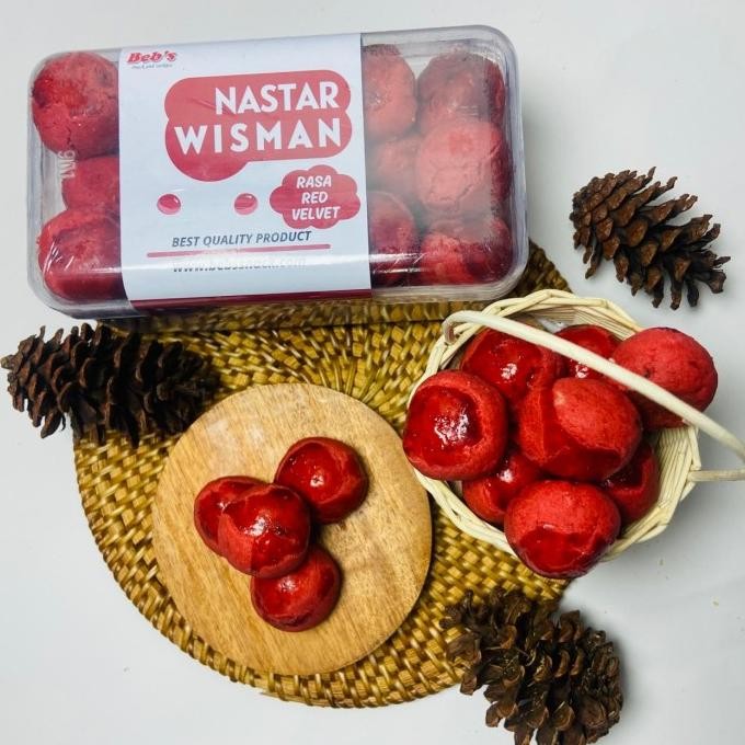 

Terlaris Cookies Nastar Wisman Bebssnack Premium Renyah Limited Edition