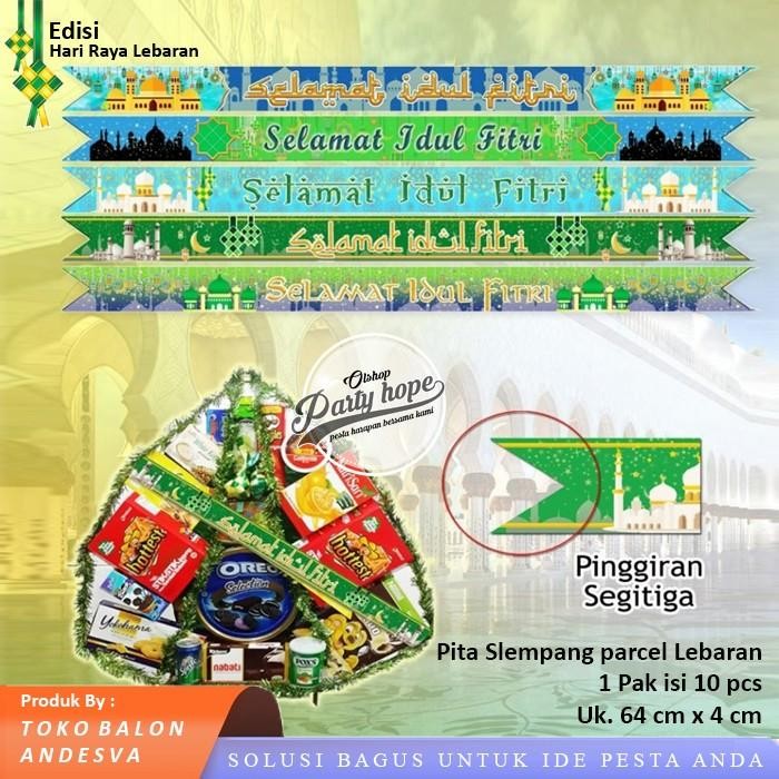 

Pita Parcel Lebaran / Paper Belt Parcel Lebaran / Slempang Parcel