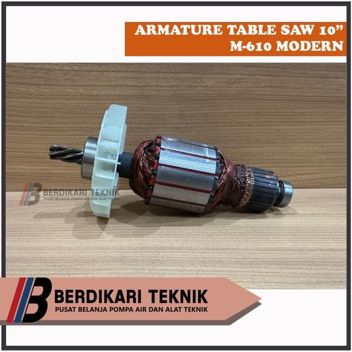 =====] Armature angker modern m610 table saw 10 inch m 610 m-610 tablesaw