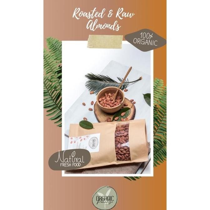 

Kacang Almond Mentah 1 Kg / Raw Almond 1 Kg Natural