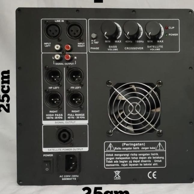 modul power kit subwoofer untuk 15-18 inch Terlaris