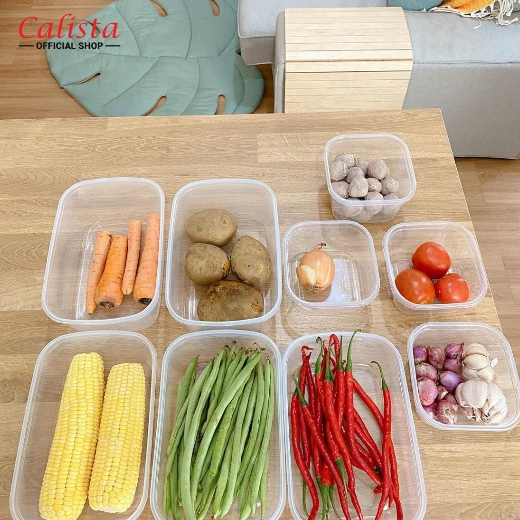 Termurah Food Container Rumoi Premium Kotak Penyimpanan Bumbu Kulkas Serbaguna Set Food Container/Ca