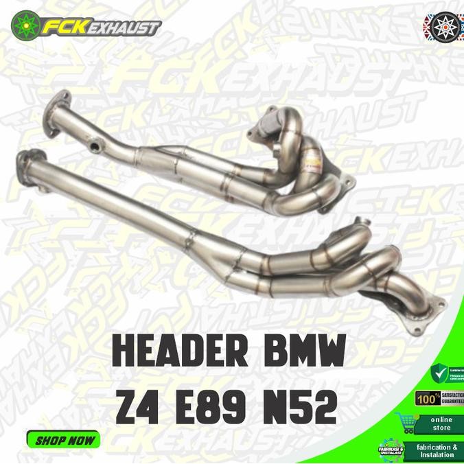 Header BMW Z4 Series E89 E90  Engine N52 Knalpot Mobil FCK Exhaust Terlaris