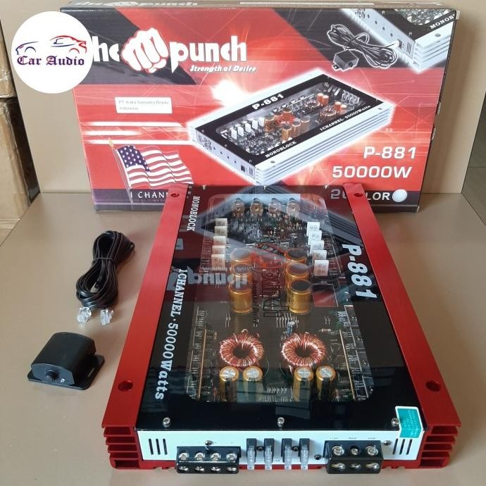 Power Monoblok The Punch P-881 Power Monoblock The Punch P 881