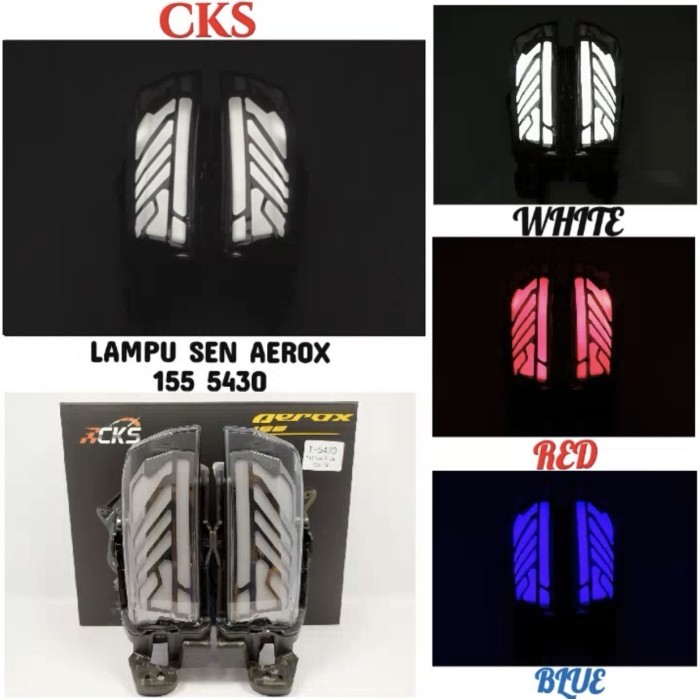 Lampu Sein Sen LED Aerox New 2020 - Sein Led Depan Aerox Connected