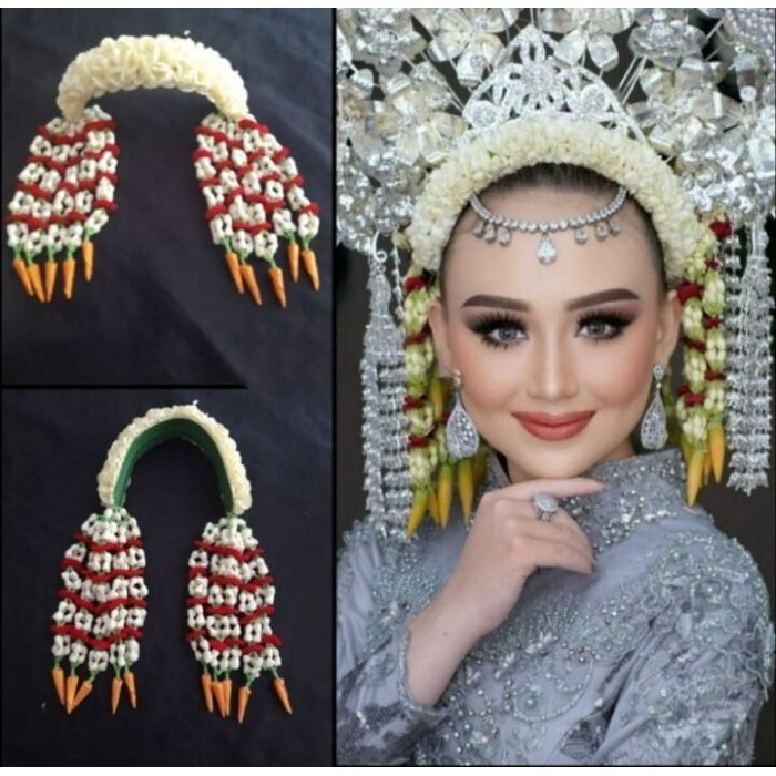 Melati Pengantin Modif Sunting Minang Kuncuo