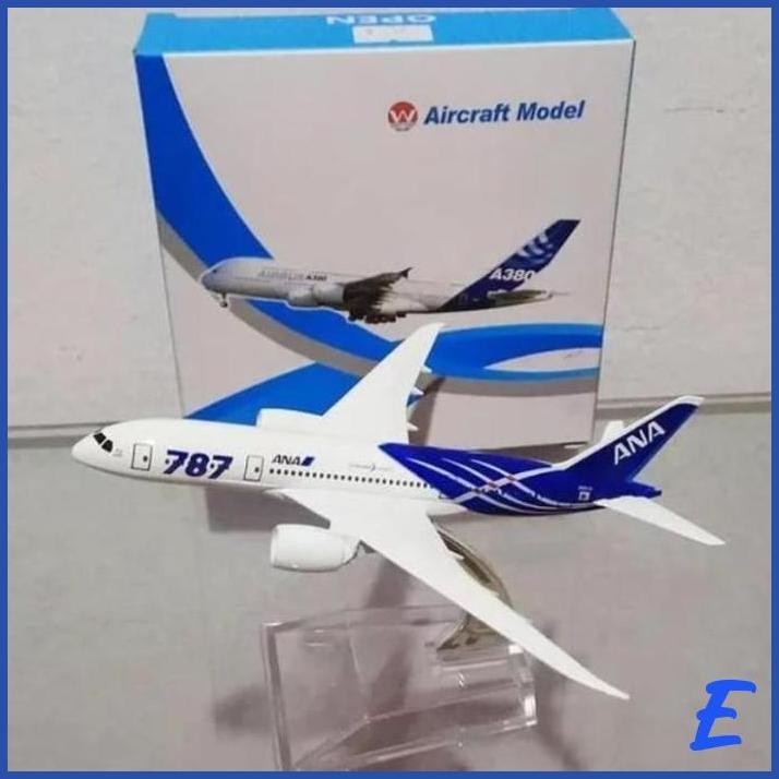 [MBF] DIECAST PESAWAT BOEING B787 ANA