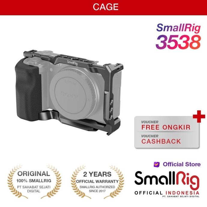 Smallrig Arca Swiss Protection Cage With Grip For Sony Zv E10 3538 New Stok