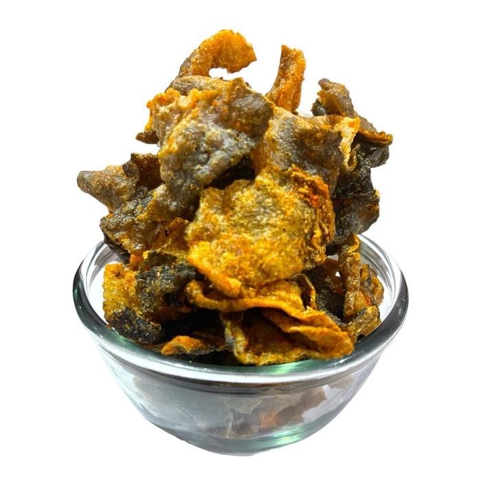 

BARANG TERLARIS Emak Cw - Keripik Kulit Paket Nage 33 (Kulit Ikan Pedas Garang,Kulit Ikan