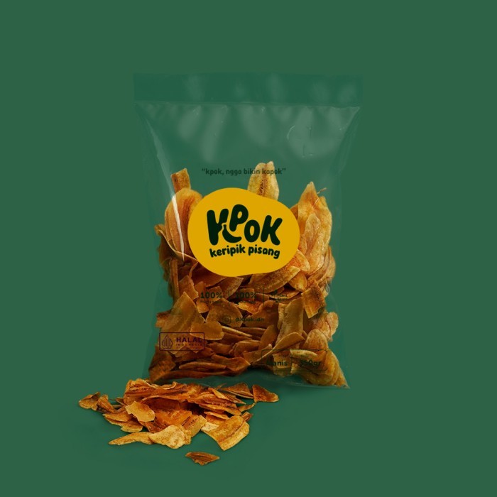 

BARANG TERLARIS Paket Keripik Pisang Kpok XL (Asin-Manis)