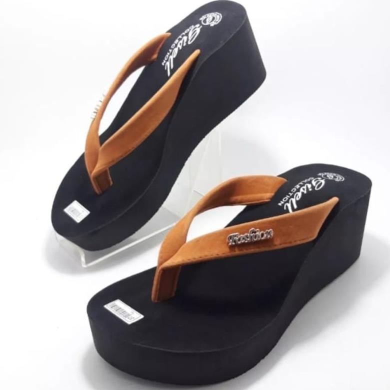 nl-8 Wedges Wanita Fashion Terbaru Sandal Viral