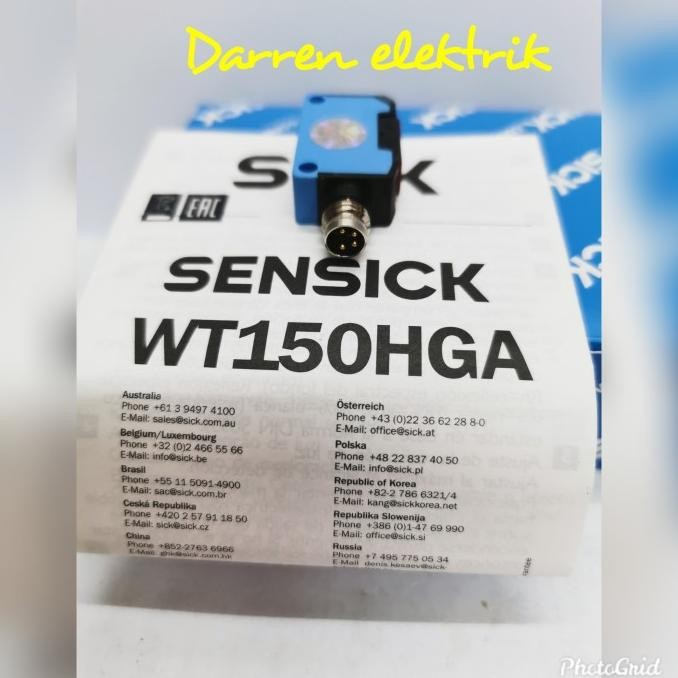 Murah Photoelectric Sensor Sick Wt150-P460