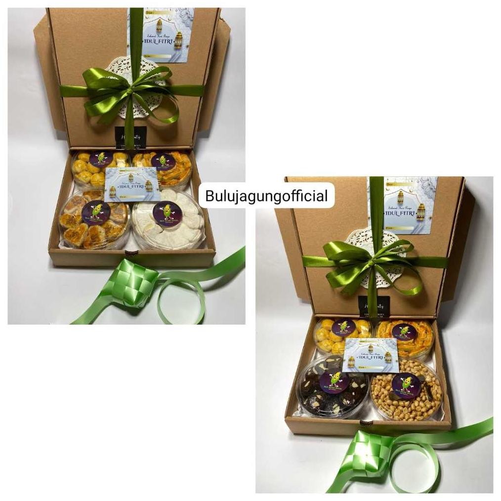 

Parcel Kue Lebaran Isi 4 Toples Homemade With Love Parcel Kue Kering Lebaran Hampers Diskon Setengah Harga