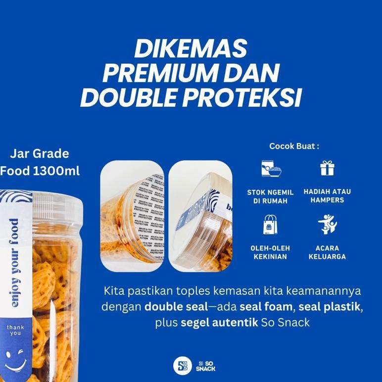 

Paket Bundling 5 Toples Cemilan - Cemilan - Cocok Buat Lebaran - Oleh Oleh - Hampers - Hadiah Terlengkap Dan Termurah