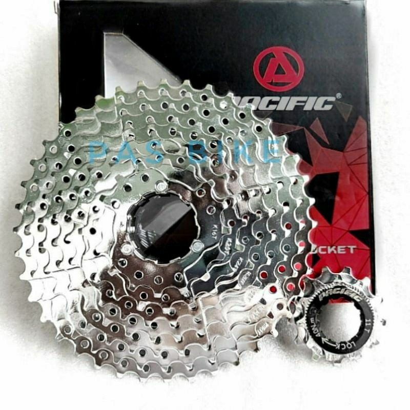 New Sprocket 8 speed 11-36T Slup Full Chrome