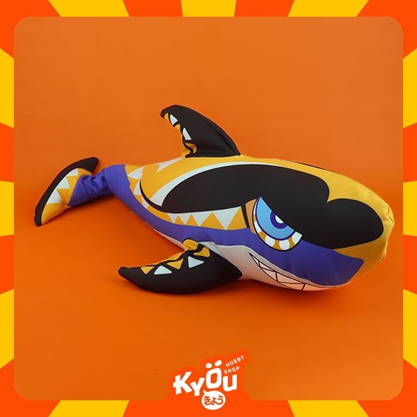 Terlaris Mualani Sharky Ice Silk Body Pillow - Genshin Impact (70Cm)