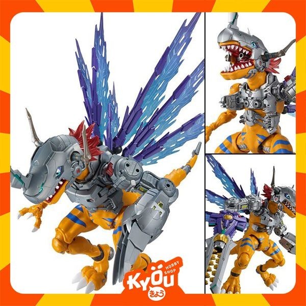 Terlaris Figure-Rise Standard Amplified Metalgreymon - Vaccine Ver. Digimon
