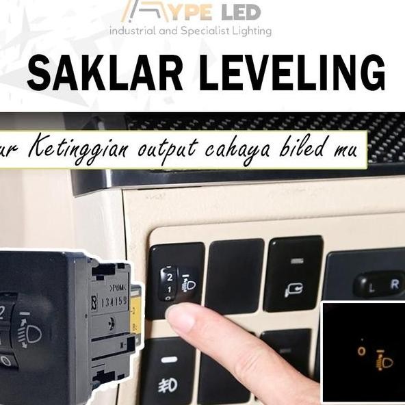 Alar Witch Electri Leveling Oem 4 10 Tep 5 Bar Leveling Witch Lampu Led Projector Biled Projie Motor