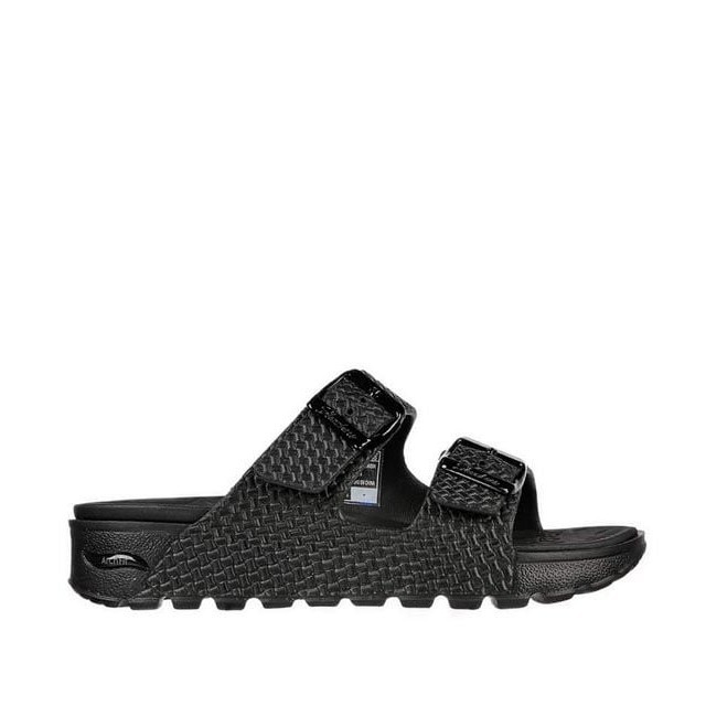 Skechers Sandal Wanita Arch Fit Footsteps Women'S Sandal - Black Ori