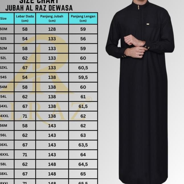 JUBAH GAMIS PRIA AL RAZ KATUN PREMIUM Terlaris