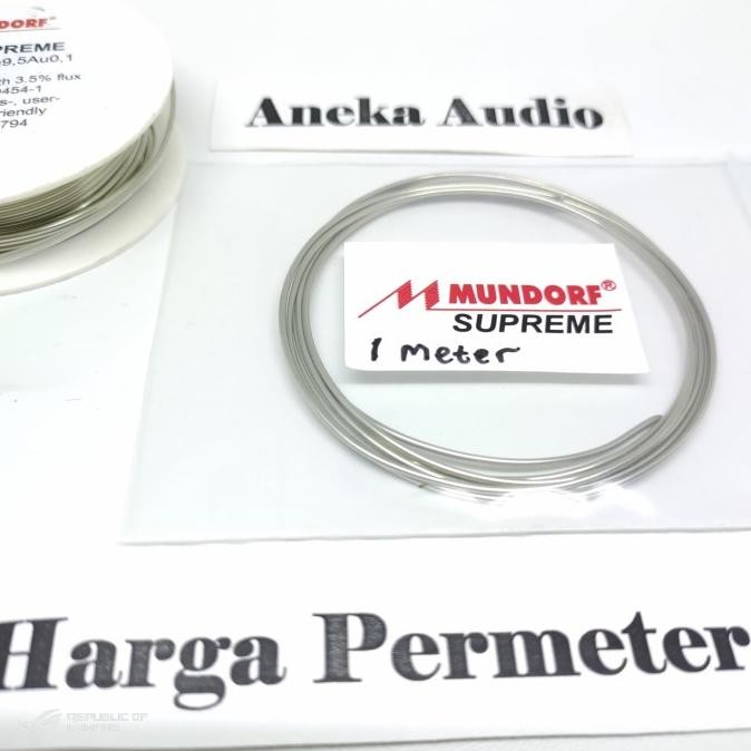 Timah Tenol Solder Audio Mundorf Msolder Supreme Sg Dijual Permeter Original Dan Terpercaya