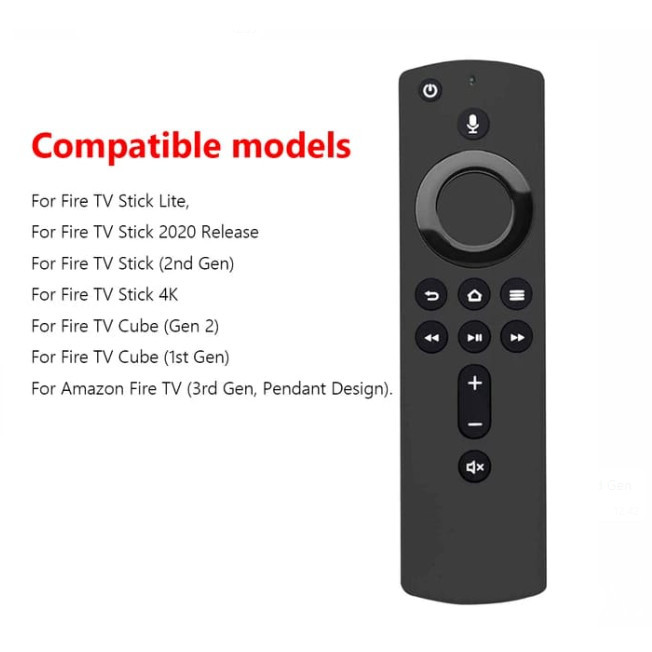 Remote Control Smart TV untuk Amazon Fire TV Stick Lite 4K