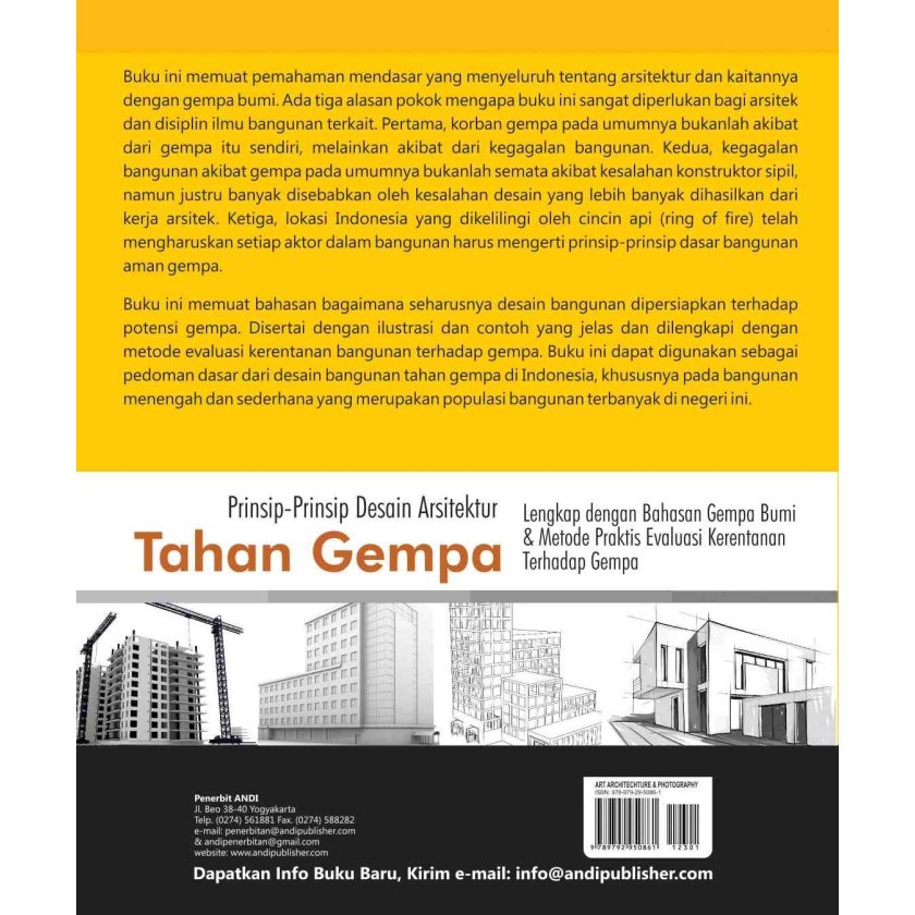 

BERGARANSI BUKU PRINSIP-PRINSIP DESAIN ARSITEKTUR TAHAN GEMPA