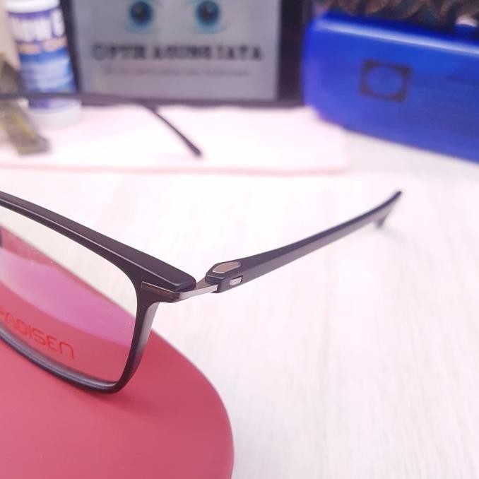 (Frame + Lensa) Frame Kacamata Minus Baca Pria Wanita Padisen