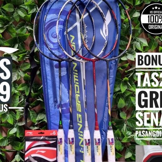 RAKET BADMINTON LINING SUPER SERIES SS 99 SS99PLUS SS99 PLUS ORIGINAL Terlaris