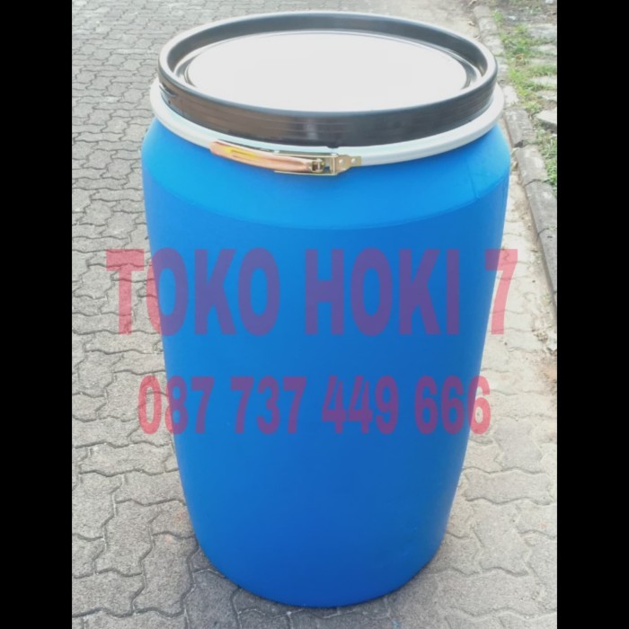 DRUM PLASTIK/TONG PLASTIK/DRUM SAMPAH/TONG SAMPAH/TONG HDPE KAP 220 LT KODE 356