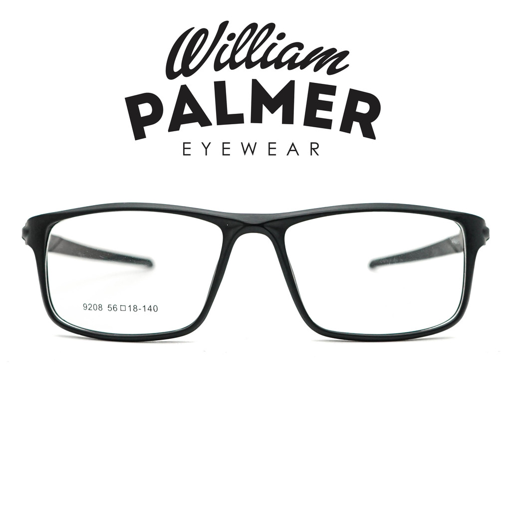 William Palmer Kacamata Pria Wanita Sport 9208 C1 Black