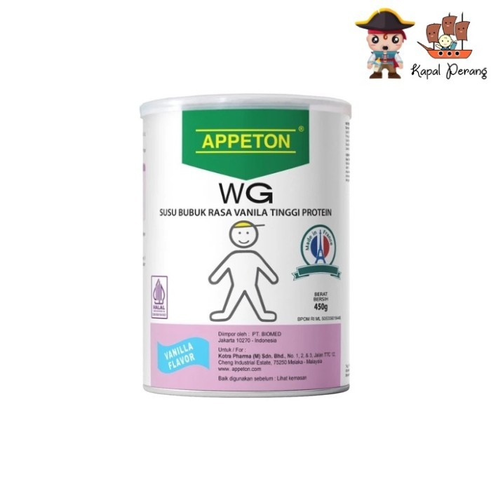 APPETON WEIGHT GAIN CHILD 450GR VANILA