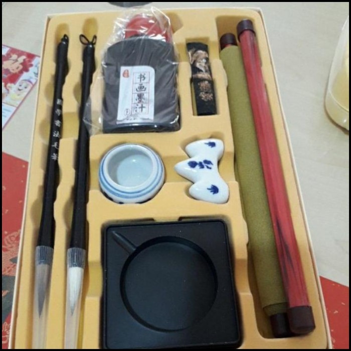 

ALAT KALIGRAFI SHUFA SET /TIONGHUA /TRADISIONAL/ MOPIT/ SHUFA PAKET