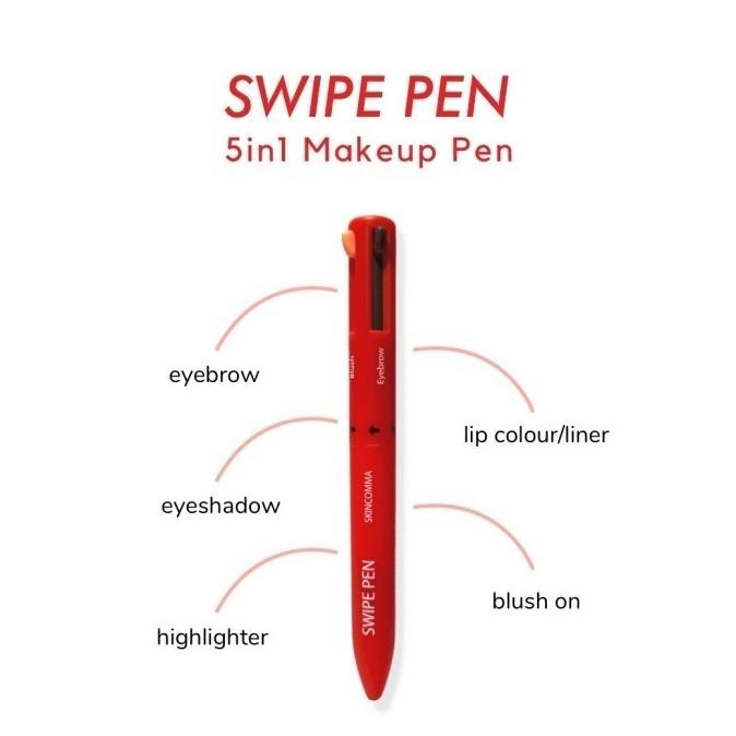 

BEST SELLER SKIN COMMA SWIPE PEN 5IN1 MAKEUP PEN