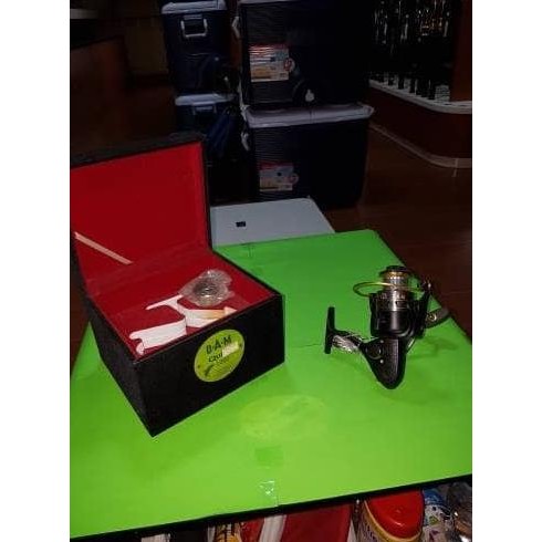 Promo Reel Dam Quick 1000 With Box (Black) COD