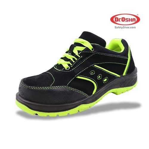 Dr OSHA Xandar 3173 S1 Composite Safety Shoes  - Neon Green