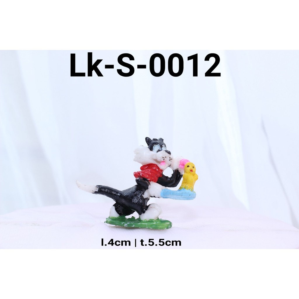 LK-S-0012 Topper mainan KARAKTER lokal Silvester tweety (MAINAN LOKAL)