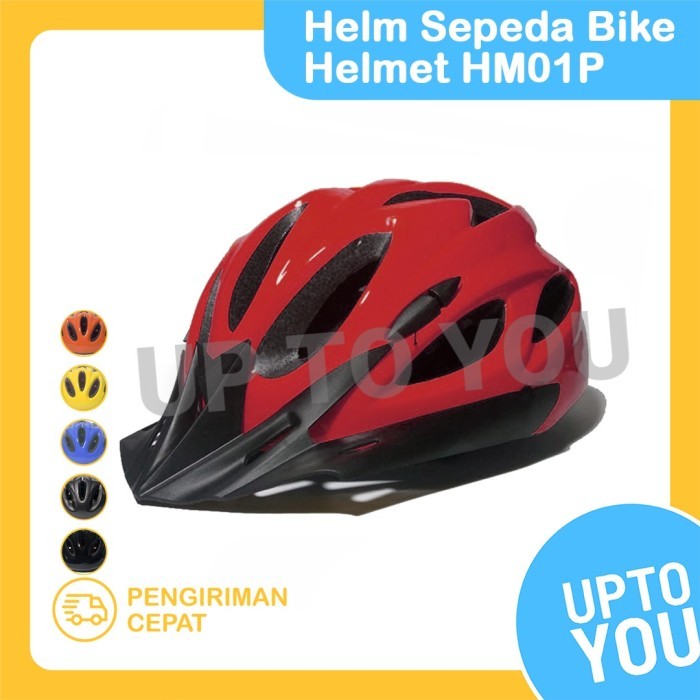 HELM SEPEDA - CYCLING HELMET HM01P KODE 911