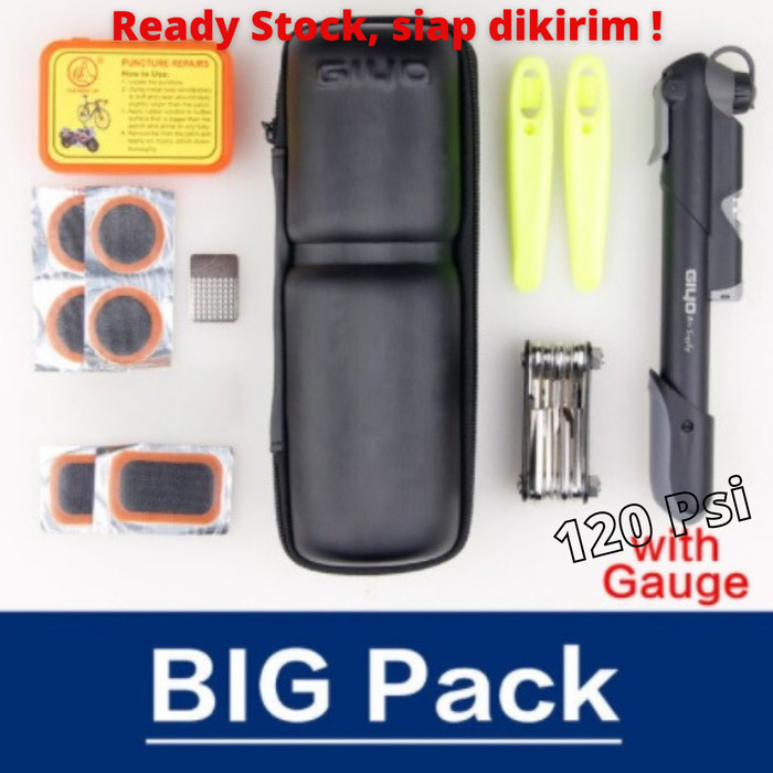 BOTTLE CAGE TAS SEPEDA GIYO TOOLKIT BOTOL TOOL SET MINUM ISI LENGKAP KODE 918