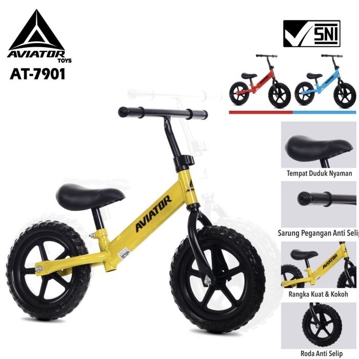 SEPEDA KESEIMBANGAN BALANCE BIKE AVIATOR AT-7901 AT 7905 AT7901 AT7905 KODE 32