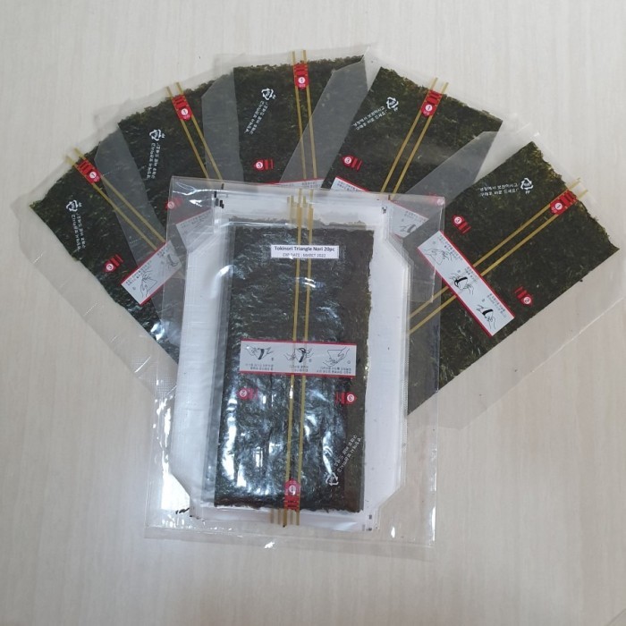 

MANJUN TRIANGLE ONIGIRI SUSHI NORI 100SHEET