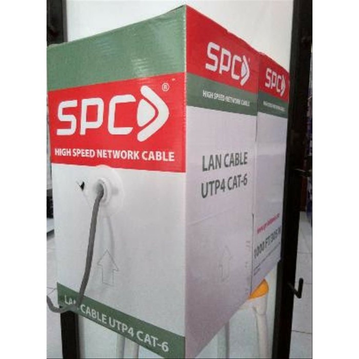 Spc Kabel Cat 6 305 Meter / Kabel Cctv Cat 6 / Cable Spc Utp Cat6