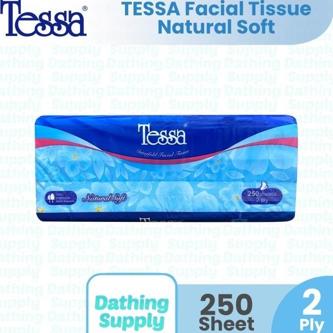 Diskon Grosir Tessa Facial Tissue Isi 250 Sheet - 2 Helai / 1 Dus Isi 40 Pack