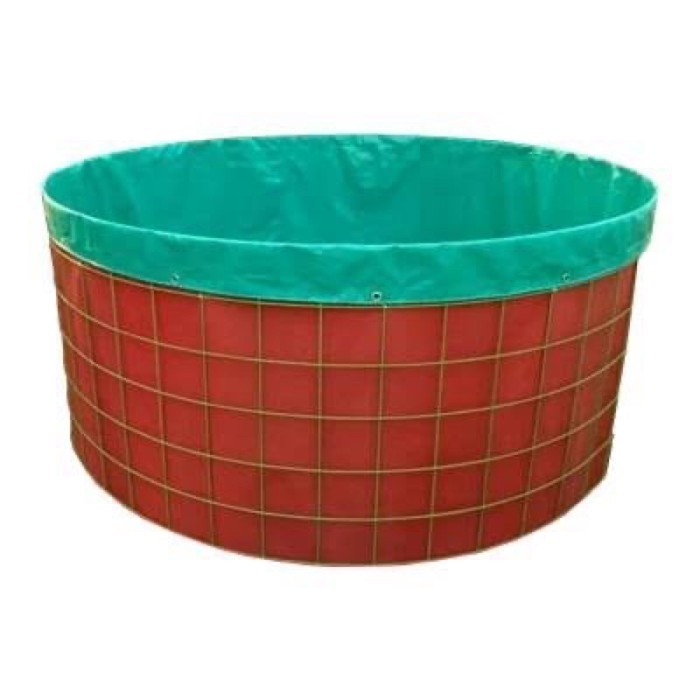 Terpal Orchid Full Set Kerangka Fullset Kolam Terpal Bulat New