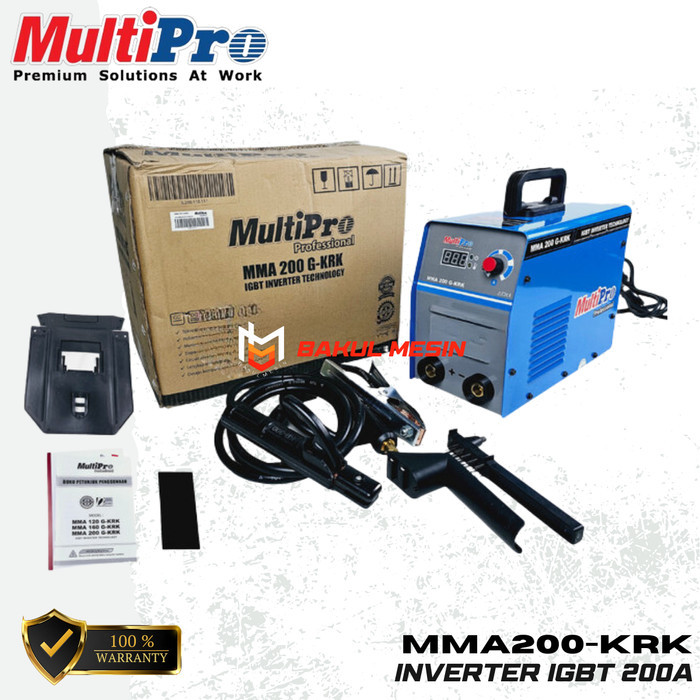 MULTIPRO MMA 200 Mesin las BT inverter MULTIPRO MMA200