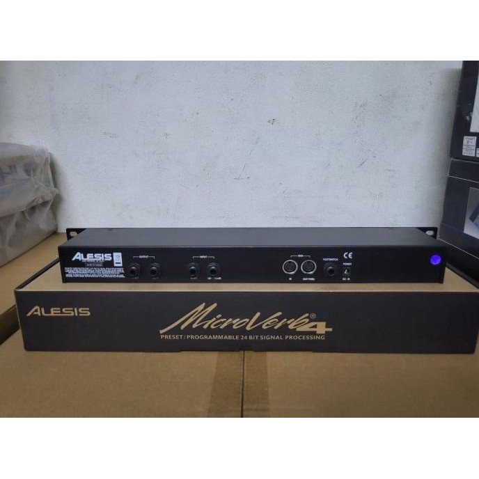 Promo Efek Vokal Alesis Microverb 4 Made In Taiwan Kuping Besi