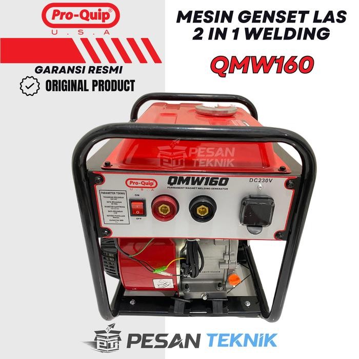 Mesin Genset Las 2 IN 1 Welding Generator Las PROQUIP QMW160