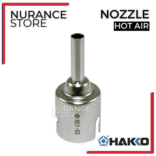 HAKKO HOT AIR NOZZLE N51-03 FOR FR-801/FR-810B/FR-811.